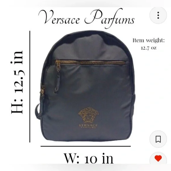 🔥Versace parfums Backpack - Exclusive Gift! New! - Picture 7 of 9